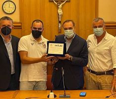 Benevento 5: squadra premiata dal sindaco Mastella