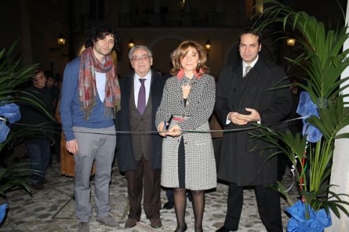 Alla Rocca inaugurata la mostra ‘Acquaria’ del pittore Marco Romano