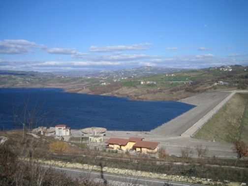 Provincia, lavori di sistemazione sul versante della diga di Campolattaro