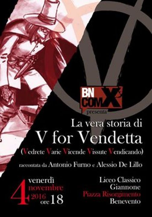 BN.ComiX presenta ‘La Vera storia di V per Vendetta’