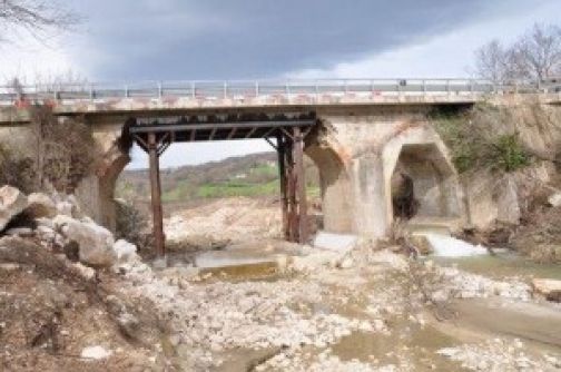 Riaperto il ponte sul torrente Malepara sulla strada provinciale Casalduni-Campolattaro