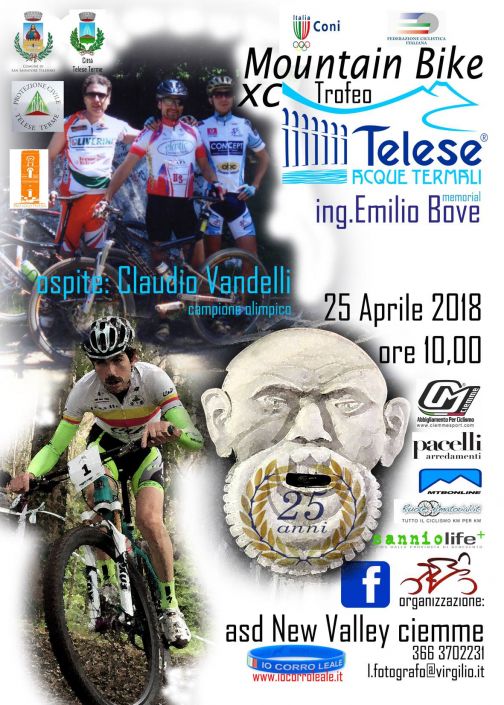 Trofeo Mountain Bike, a Telese arriva il campione olimpico Claudio Vandelli