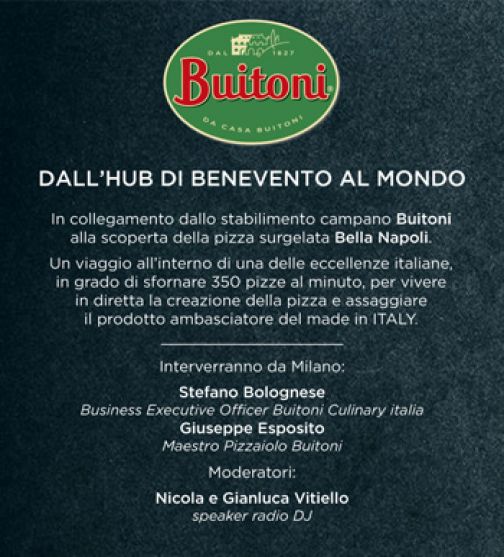Buitoni, Benevento dev’essere l’hub internazionale della pizza surgelata