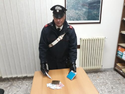 Frasso Telesino, arresto per droga dei Carabinieri