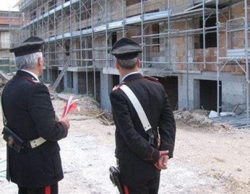 Lavoro sui cantieri edili, controlli dei Carabinieri