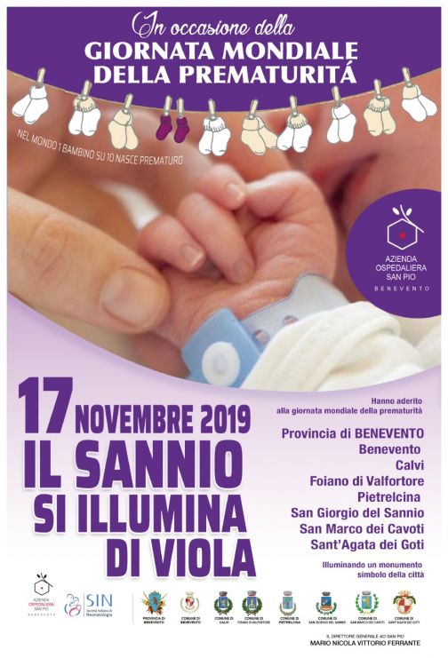 A.O.R.N. ‘San Pio’: Open Day sulla prematurità